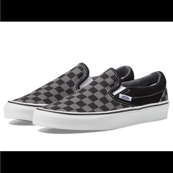 Classic Slip On Checkerboard Vans - Picture 1 of 7
